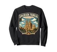 Vacances en Famille à Barcelone Voyage en Espagne Voyage Barcelone Sweatshirt