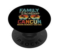 Vacances en Famille à Cancun pour créer des Souvenirs Ensemble PopSockets PopGrip Adhésif