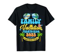 Vacances en Famille Amusantes à Porto Rico 2025 Faire des Souvenirs T-Shirt