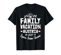 Vacances en Famille Autriche 2027 | Family Travel Squad T-Shirt