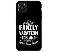 Vacances en Famille Islande 2026 | Équipe de Voyages en Famille Coque pour iPhone 11 Pro Max