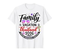 Vacances en famille Thaïlande 2026 Vacances assorties 2026 T-Shirt