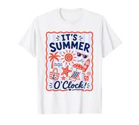 Vacances Estivales à O'Clock Vibes Beach T-Shirt