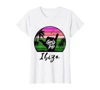 Vacances Ibiza pour Filles T-Shirt Graphique avec Valeur