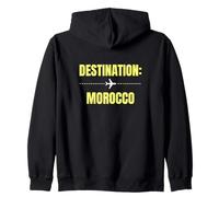 Vacances mondiales Maroc Sweat à Capuche