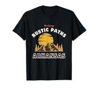 Vacances sur des sentiers rustiques Hot Springs, Arkansas T-Shirt