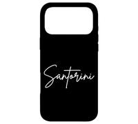 Vacances sur l'île Grecque Santorin Grèce Femmes Hommes Filles Garçons Coque pour iPhone 17 Pro Max