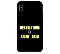 Vacances touristiques dans Le Monde Sainte-Lucie Coque pour iPhone XS Max