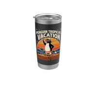Vacances tropicales Changement climatique Choix personnel Gobelet isotherme en acier inoxydable double paroi