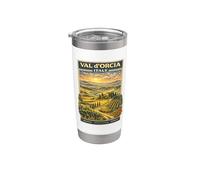 Vacances Val d'Orcia Italie Val D'Orcia Toscane Gobelet isotherme en acier inoxydable double paroi