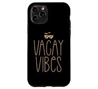 Vacances Vibes Repos Voyage Vacances d'été Voyage Océan Soleil Coque pour iPhone 11 Pro