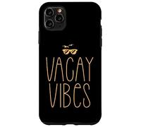 Vacances Vibes Repos Voyage Vacances d'été Voyage Océan Soleil Coque pour iPhone 11 Pro Max