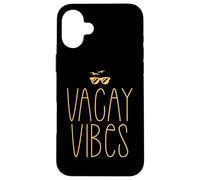 Vacances Vibes Repos Voyage Vacances d'été Voyage Océan Soleil Coque pour iPhone 16 Plus