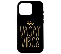 Vacances Vibes Repos Voyage Vacances d'été Voyage Océan Soleil Coque pour iPhone 16 Pro