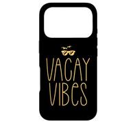 Vacances Vibes Repos Voyage Vacances d'été Voyage Océan Soleil Coque pour iPhone 17 Pro