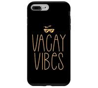 Vacances Vibes Repos Voyage Vacances d'été Voyage Océan Soleil Coque pour iPhone 7 Plus/8 Plus
