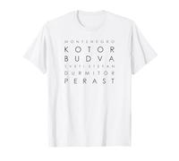 Vacances vintage au Monténégro | Amoureux du Monténégro T-Shirt