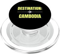 Vacances Voyage dans Le Monde Cambodge PopSockets PopGrip pour MagSafe