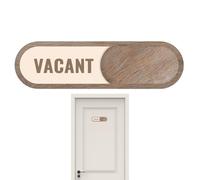 Vacant Sign, Bathroom Sign, 7.01x1.97in Do Not Disturb, Sliding Indicator, Reserved Marker, Changeable Display for Lactation, Private Room, Hotel Use, Perfect Space, Restroom Door