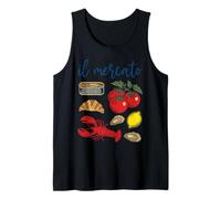 Vacation Il Mercato Marché Italien Été Hommes Femmes Enfants Débardeur