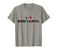 Vacation Island Heart - Funny I Love Koh Lanta T-Shirt