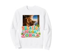 Vacation Mode on Golden Retriever Avion Voyage Sweatshirt