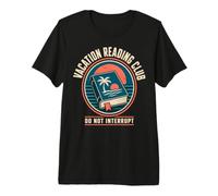 Vacation Reading Club Funny Book Lover Saying T-Shirt Haut de Gamme