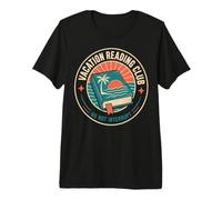 Vacation Reading Club Funny Book Lover Saying T-Shirt Haut de Gamme