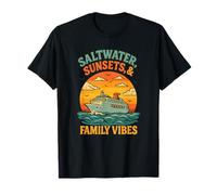 Vacation Rire Loving Our Family Cruise Art T-Shirt