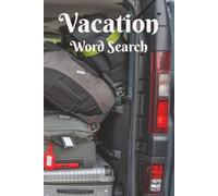 Vacation Word Search: Getting Away From It All! A great gift for car rides, flights, and waiting around. 6x9 inch, 50+ Puzzles. Hours of Screen-Free ... unwind. Chillax and Watch Your Brain Bloom!