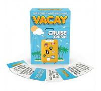 Vacay Cruise Essentials Jeu de cartes pour Royal Caribbean, Carnaval, Norwegian NCL, Disney MSC et Princess - Un bateau amusant indispensable et un jeu de pont Top 10 Cruise Essentials pour chaque