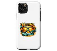 Vacay Mode Beach Sunset Sunglasses Tropical Graphic Vibes Coque pour iPhone 11 Pro