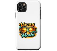 Vacay Mode Beach Sunset Sunglasses Tropical Graphic Vibes Coque pour iPhone 11 Pro Max