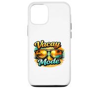 Vacay Mode Beach Sunset Sunglasses Tropical Graphic Vibes Coque pour iPhone 12/12 Pro