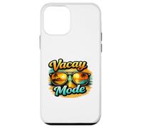Vacay Mode Beach Sunset Sunglasses Tropical Graphic Vibes Coque pour iPhone 12 Mini