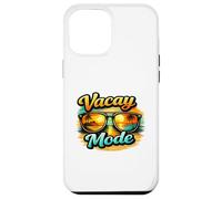 Vacay Mode Beach Sunset Sunglasses Tropical Graphic Vibes Coque pour iPhone 12 Pro Max
