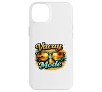 Vacay Mode Beach Sunset Sunglasses Tropical Graphic Vibes Coque pour iPhone 14 Plus