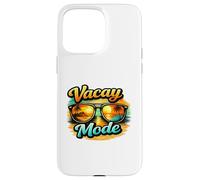 Vacay Mode Beach Sunset Sunglasses Tropical Graphic Vibes Coque pour iPhone 15 Pro Max