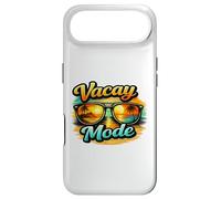 Vacay Mode Beach Sunset Sunglasses Tropical Graphic Vibes Coque pour iPhone Air