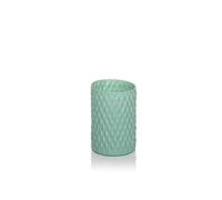 Vacchetti Giuseppe L.Basic Soie Vert Vase Cylindre d10 h20