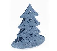 Vacchetti Photophore Arbre en métal Bleu