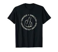 Vaccin non masqué sans masque et non vacciné, sans crainte et anti-vax T-Shirt