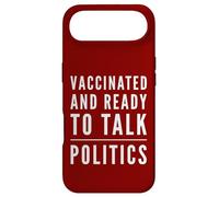 Vacciné et prêt à Parler de Politique - Fête Politique Coque pour iPhone Air
