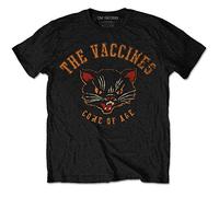 Rock Off Trade T-shirt Vaccines – The – Chat Unisexe XXL Noir Import