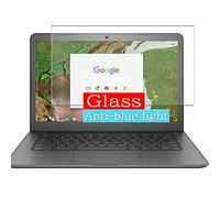 VacFun Anti Lumière Bleue Protection d'écran en Verre Trempé, Compatible avec HP Chromebook 14-ca000 si/ca061dx/ca050sa/ca051wm/ca021nr 14" Visible Area Screen Protector(Pas Une Couverture complète)
