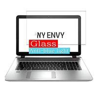 VacFun Anti Lumière Bleue Protection d'écran en Verre Trempé, Compatible avec HP Envy 17-k000 k073ca k011nr 17.3" Visible Area Screen Protector(Pas Une Couverture complète)
