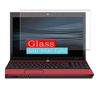 VacFun Anti Lumière Bleue Protection d'écran en Verre Trempé, Compatible avec HP ProBook 4510s 15.6" Visible Area Screen Protector(Pas Une Couverture complète)