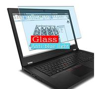 VacFun Anti Lumière Bleue Protection d'écran en Verre Trempé, Compatible avec Lenovo ThinkPad P15v 15.6" Visible Area Screen Protector(Pas Une Couverture complète)