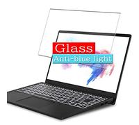 VacFun Anti Lumière Bleue Protection d'écran en Verre Trempé, Compatible avec MSI Modern 14 B4M B4MW-011JP 14" Visible Area Screen Protector(Pas Une Couverture complète)