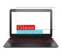 VacFun Anti Lumière Bleue Protection d'écran en Verre Trempé, Compatible avec OMEN by HP 15-ax000 SI/ax021tx/ax022tx/ax001tx/ax050tx/ax009na/ax008ng 15.6" Visible Area(Pas Une Couverture complète)